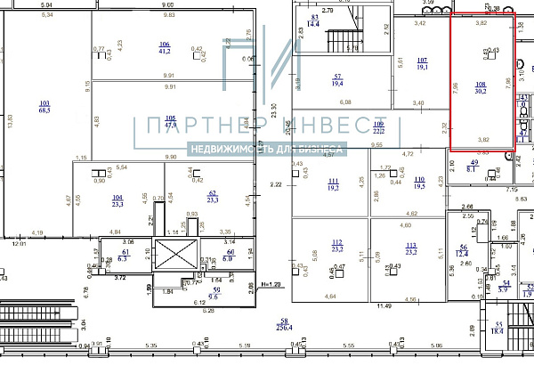 Предлагается в аренду 30,2 м